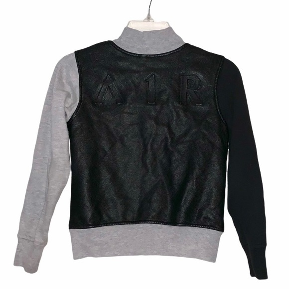 Jordan AJ Boy's Bicolor Varsity Jacket - Picture 2 of 7